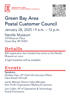 Green Bay Area Postal Customer Council